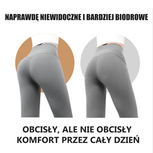 Oddychające majtki modelujące brzuch z wysokim stanem