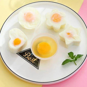 Forma do pieczenia jajek z pędzelkiem i pokrywką 4szt