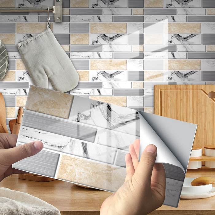 Naklejki 3D na płytki do kreatywnego upiększania domu