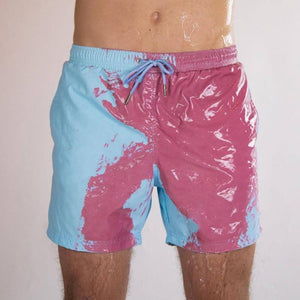 Spodnie plażowe zmieniające kolor -Spodnie kąpielowe