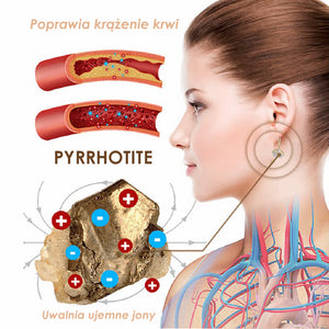 Germanowe kolczyki detox do terapii magnetycznej