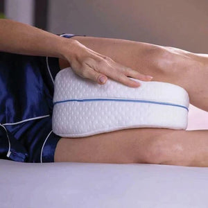 Poduszka wspierająca nogi w pozycji bocznej