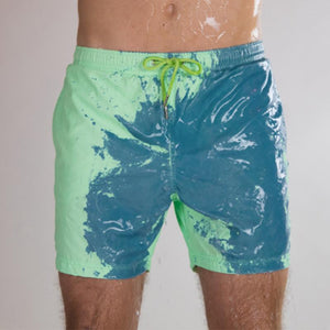 Spodnie plażowe zmieniające kolor -Spodnie kąpielowe