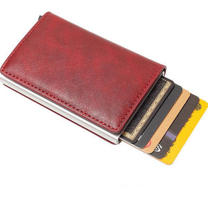 Inteligentny portfel, zabezpieczenie RFID, aluminiowe pudełko