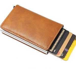Inteligentny portfel, zabezpieczenie RFID, aluminiowe pudełko